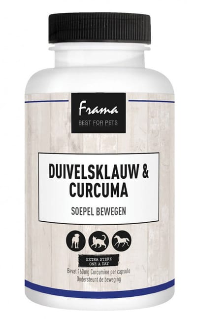 Frama Duivelsklauw & Curcuma 180 capsules