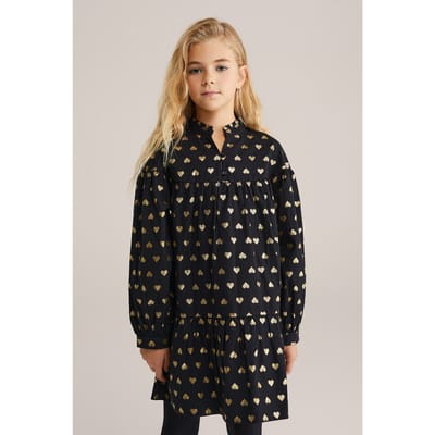 WE Fashion Dress Short Black Taglia: 98/104 | Vestiti Outlet | kids | Nero