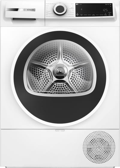 Bosch WQJ23200NL Serie 6 – Warmtepompdroger - 8 kg - Auto Dry droogt automatisch tot de gewenste droogtegraad - Easy clean filter - Home Connect - Wit