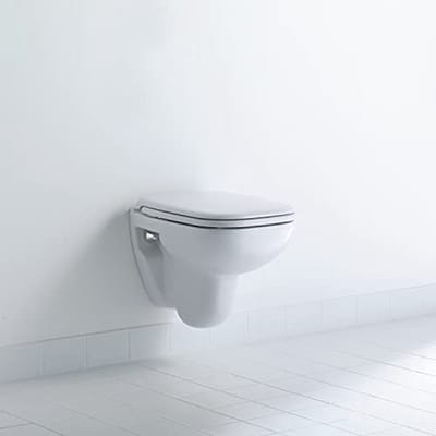 Toiletdeksel van Duroplast met Roestvrijstalen Scharnieren - Wit, Afneembare en Onderhoudsvriendelijke Wc-bril