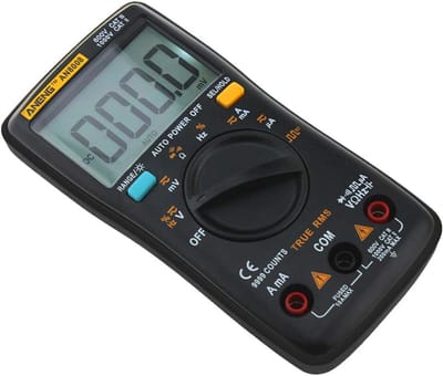 Digitale Multimeter - Spanning Tester - Elektrische Metingen - True-RMS Precisie - 9999 Counts - Zwart