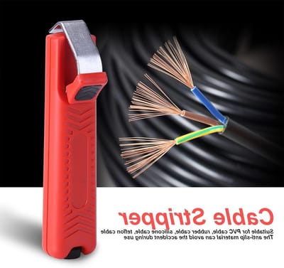 Mini stripping tang voor 8-28mm kabels, precisie kabelsnijder en krimptang voor PVC en rubberen kabels