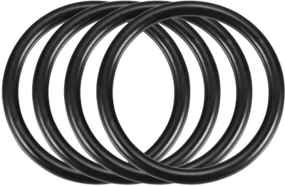 Dailygoods- O-ringen 4 stuks - Nitrilrubber - 40 mm buitendiameter - 33 mm binnendiameter - 3,5 mm doorsnedediameter - Duurzaam en flexibel - Afdichtringen