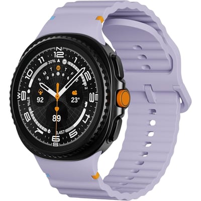Kalebol Samsung Galaxy Watch8 (Classic) Siliconen Horlogebandje Paars