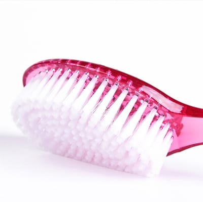 Badborstel - Rug Scrubber - Lichaamsborstel - Rugborstel - Huidborstel - doucheborstel - Massage - Droogborstel - Douche - Rood