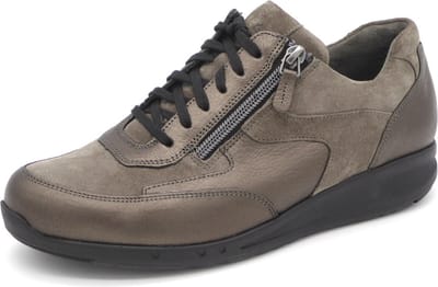 Durea Go Dames Veterschoen - 6260-688-1122 Grijs - Wijdte K - Maat 5 (38)