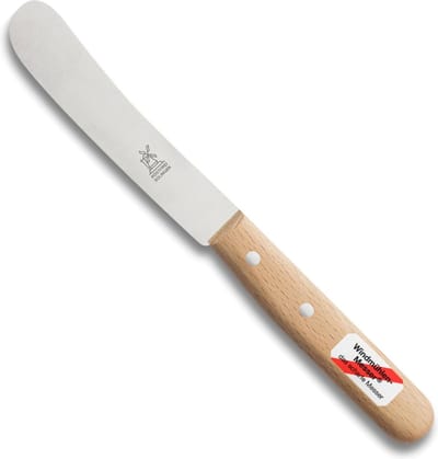 Robert Herder Botermes – Buckels – RVS – Lemmet 70 mm – Heft Beukenhout