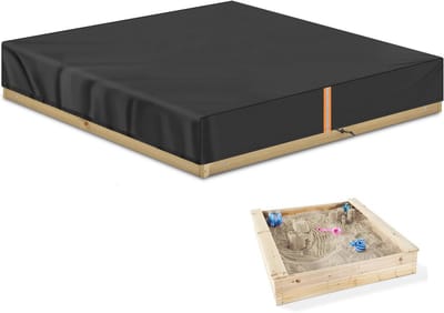Zandbakhoes 200 x 200 cm – Waterdicht, Winddicht en Scheurbestendig met Elastische Band en Trekkoord