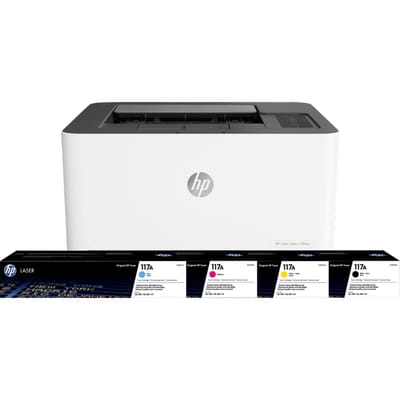 HP Color Laser MFP 150nw  + 1 extra set toners