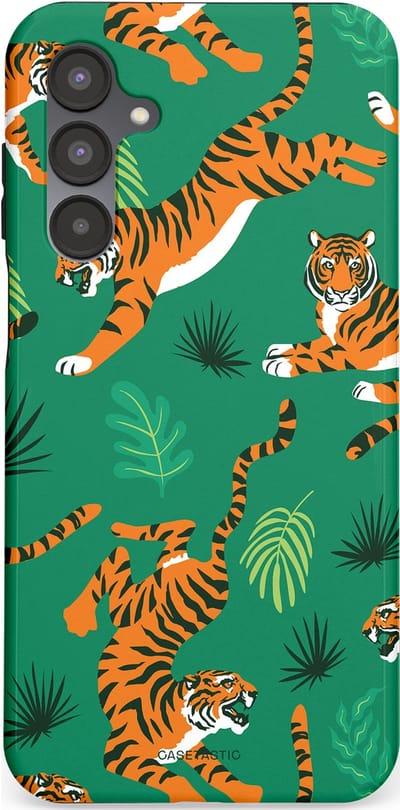 Casetastic Hoesje Geschikt voor Samsung A16 - Stijlvolle Beschermende Duo-layer Case - Oerwoudkracht