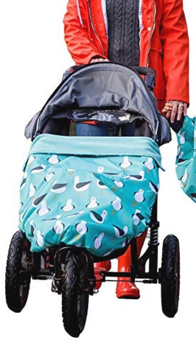 Multi-use waterdichte voetenzak voor kinderwagen en drager