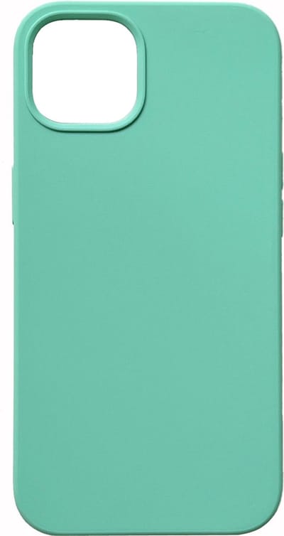 Casemania Hoesje Geschikt voor Apple iPhone 13 - Groen - Liquid Siliconen Back Cover