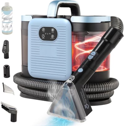 Nexvo® Tapijtreiniger machine - Tapijtreiniger - Tapijtreiniger apparaat - Blauw/Zwart - ‎‎32cm x 19cm x 32cm