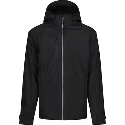 Regatta Heren Erasmus 4 In 1 Jas Soft Shell (Zwart)