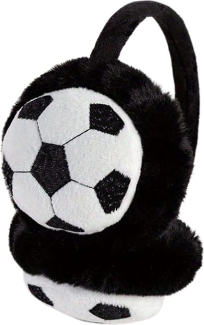 Nivard Voetbal Oorverwarmers - Winter Earmuffs - Oorwarmers - Ear Warmers - Dames & Heren - Volwassenen - Zwart