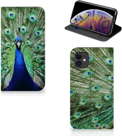 Apple iPhone 11 Hoesje maken Pauw