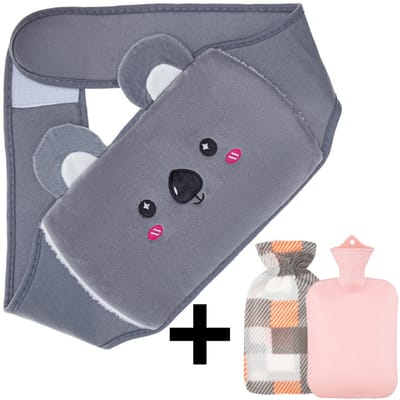 Taille ondersteunende kruik/ijspakking heupgordel, kan worden gevuld met een kruik/ijspakking/koude compressiezak heupgordel, geschikt voor thuisgebruik.