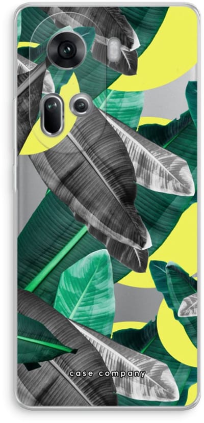 Case Company® - Hoesje geschikt voor Oppo Reno 11 hoesje - Fantasie jungle - Soft Cover Telefoonhoesje - Bescherming aan alle Kanten en Schermrand