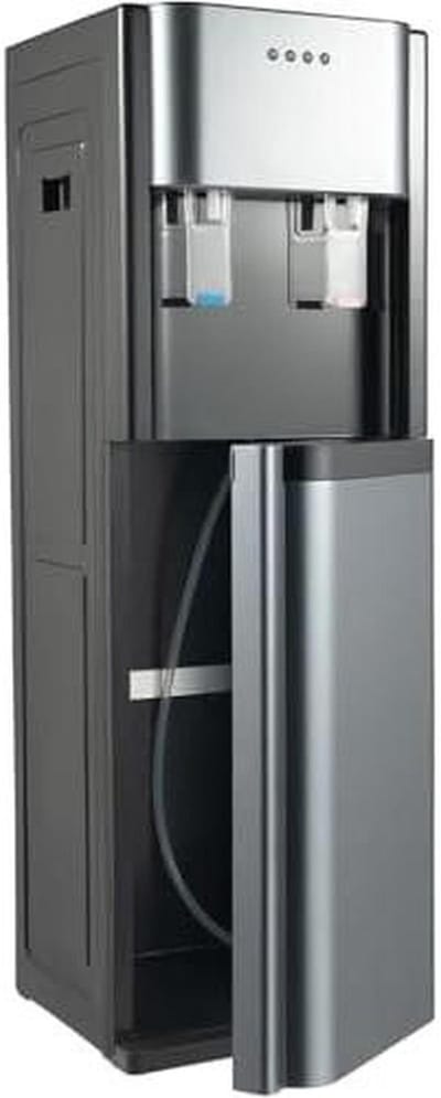 Waterdispenser - Drankkoeler - Thuis en kantoor - Bodem laden - 450W Verwarming - Goud Grijs