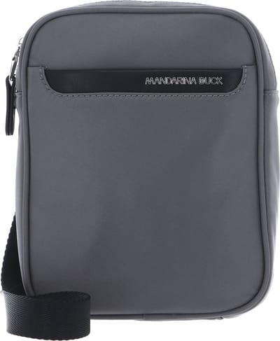 MANDARINA DUCK Schoudertas Hunter Urban Crossover Bag Smoked Pearl Grijs