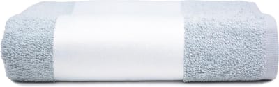 The One Towelling Sublimatie Handdoek - 50 x 100 cm - Hotelkwaliteit - 100% Zacht katoen - Lichtgrijs