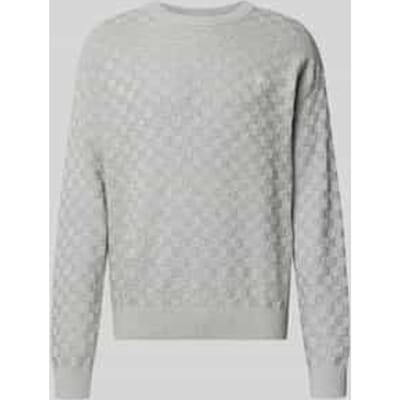Regular fit pullover in gebreide look