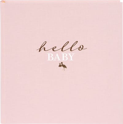 Goldbuch - Fotoalbum Hello Baby - 30x31 cm - Roze