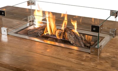 Happy Cocooning glasombouw inbouwbrander (rechthoek groot)
