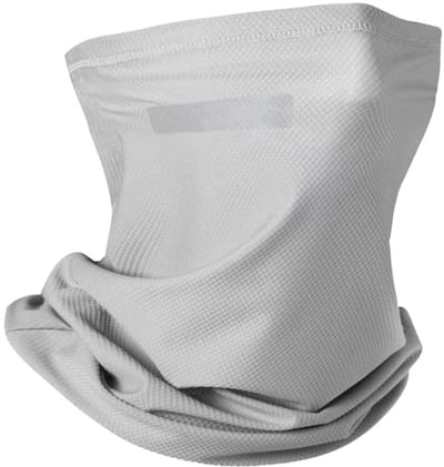 VT Goods - Sportmasker - Multifunctioneel - Lichtgrijs - Voor Fietsen en Yoga - Ademend en Vochttransport - Geschikt voor Dames en Heren