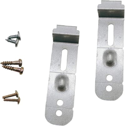 Vaatwasser Montagebeugel - Bevestigingskit Vaatwasser - Vaatwasser Installeren - Roestbestendig Metaal - 10 x 7 x 3 cm - Zilver