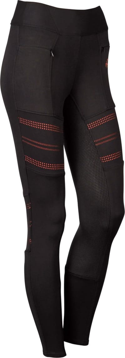 Harry's Horse Equitights Just Ride Leopard Zwart - 32