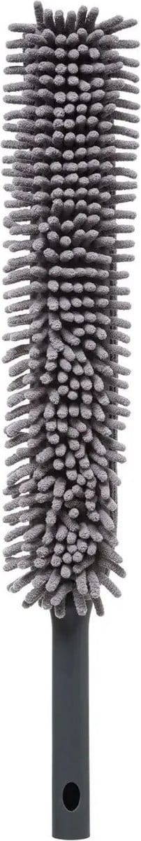 5Five - Plumeau/ragebol microvezel 63 cm grijs buigbaar - Schoonmaken/afstoffen