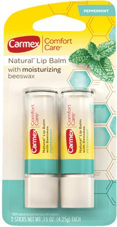 Carmex Comfort Care - Lippenbalsem - Pepermunt, 2-pack