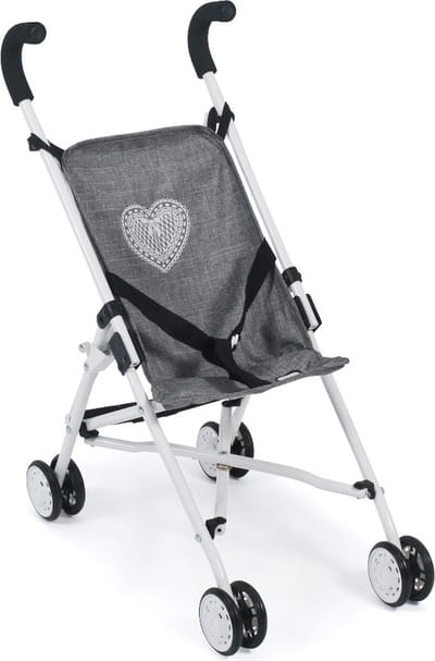 Bayer Chic 2000 - Mini-Poppenbuggy Roma - Grey Jeans