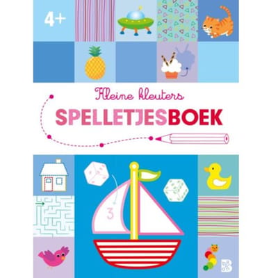 Kleine Kleuters - Spelletjesboek 4+ - Kleine Kleuters