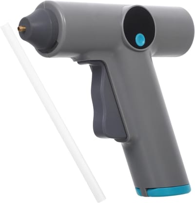 Draadloze Lijmpistool - Hobby Lijmpistool - Klusjes en Hobby - Precisie Temperatuur Controle - 400 Gram - Grijs