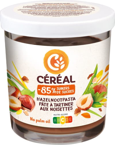Céréal Hazelnootpasta - 4 x 200 gr - Voordeelverpakking