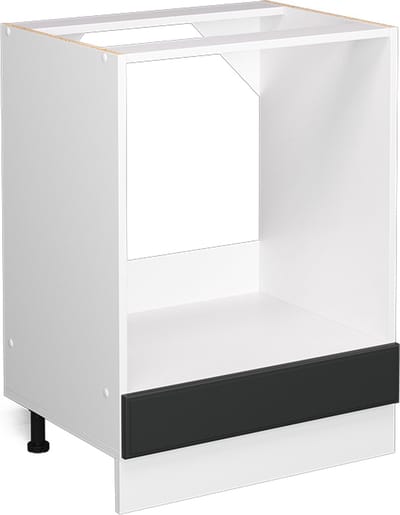 Vicco R-Line Ovenombouwkast – 60 cm zonder werkblad Antraciet landhuis