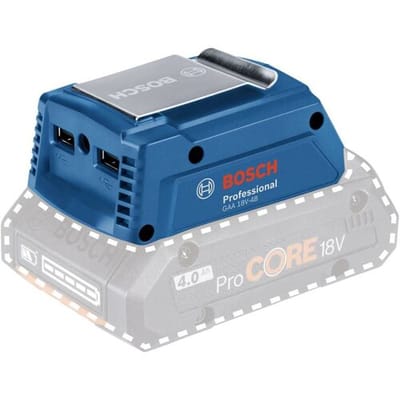 Bosch Professional GAA 18V-48 06188000L6 USB-laadstation Zonder accu, Zonder lader
