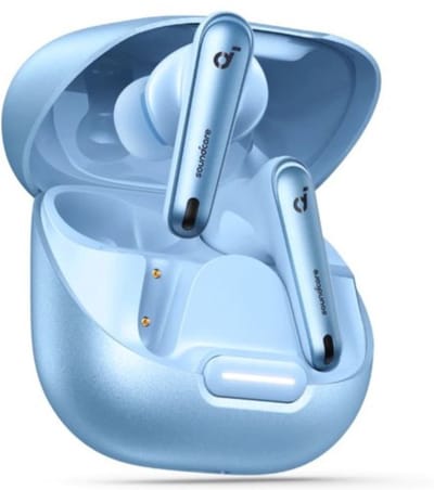 soundcore Liberty 4 NC - Wireless Noise Cancelling Earbuds (Light Blauw) - 98.5% Noise Reduction - draadloze oordopjes- Adaptive Noise Cancelling to Ears and Environment - Hi-Res Sound - 50H Battery