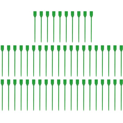 50 Pièces Étiquette Câble RFID Anti-Vol 915MHz PP Scellage Fort Étiquette Câble pour Vêtements Câble Bagages