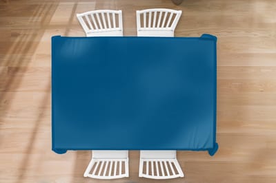 Tafelkleed - Tafellaken - 200x130 cm - Indigo - Palet - Kleuren - Binnen en Buiten