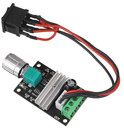 Instelbare DC-motortoerentalregelaar 6V 12V 24V 28V 3A 80W met PWM functie