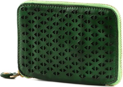CAMPOMAGGI Leren Portemonnee Wallet Prato Groene