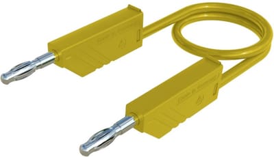 Hirschmann Test & Measurement CO MLN 150/1 Meetsnoer Banaanstekker 4 mm Banaanstekker 4 mm 1.50 m Geel 1 stuk(s)