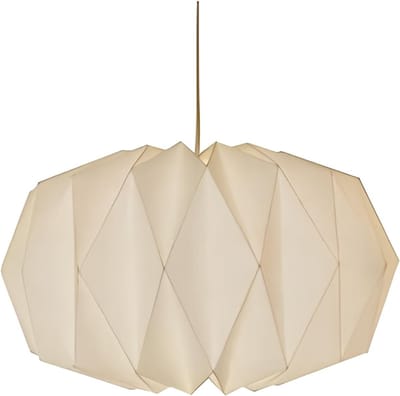 Papieren lampenkap voor Woonkamer, Slaapkamer en Eetkamer - Scandinavische Decoratie en Verlichting