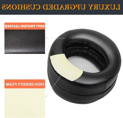 Dailygoods - SOULWIT Cooling Gel-oorkussens voor Sony New Gold draadloze Playstation PS4-headset, vervangende oorkussens voor 2018-versie, hoofdtelefoonmodel CUHYA-0080