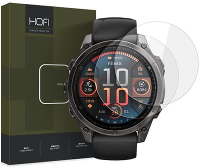 Hofi Gehard Glas Voor Garmin Fenix 8 47 Mm Set Van 2 Schermbescherming