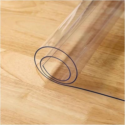 Bureauhoes Beschermlaag - Vinyl Tafelkleed - Meubels Beschermen - 2 mm Dik Robuust - 80 x 160 cm - Transparant