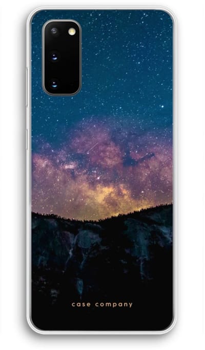 Case Company® - Hoesje geschikt voor Samsung Galaxy S20 hoesje - Travel to space - Soft Cover Telefoonhoesje - Bescherming aan alle Kanten en Schermrand